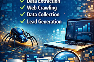 do data mining, web scraping, data extraction, web crawling and data collection