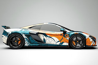 make a professional car or van wrap
