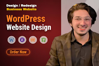 create wordpress website or business website