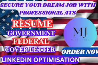 write a federal resume, veteran resume for usajobs, cv