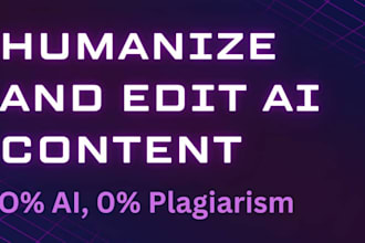 humanise ai content, rewrite chatgpt ai content, proofreading