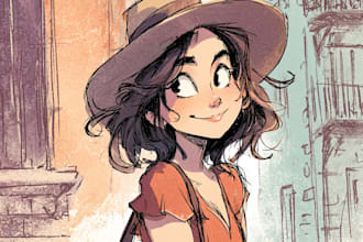 draw a personalized comic strip for you