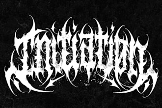 design a logo for your rock or metal band