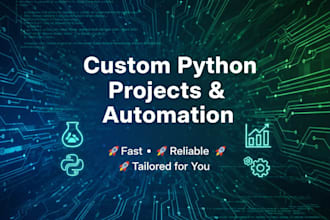 build custom python projects