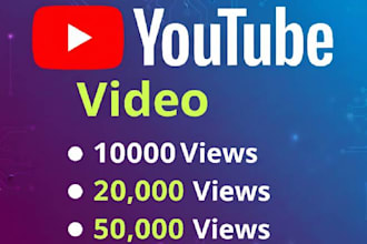 send organic real youtube views