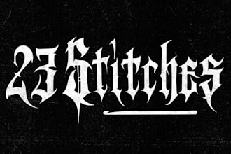 design a brutal death metal logo
