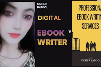 write a professional, engaging e book on any topic that sells