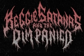 create amazing death metal font, black metal font