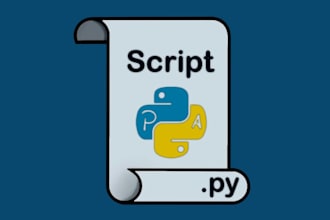 be your python developer for automation scripts and web scraping