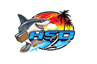 create attractive and imagination shark logo design