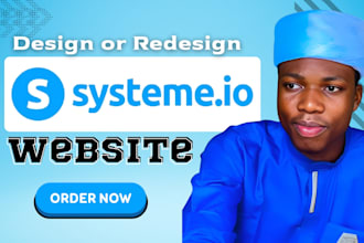 build systeme io sales funnel, systeme io website, systeme io landing page