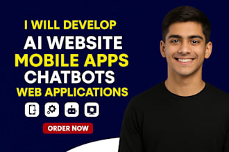 develop ai websites ai mobile apps ai chatbots and ai web applications