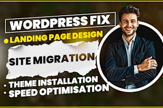 fix wordpress errors, speed up your site, and install your theme perfectly