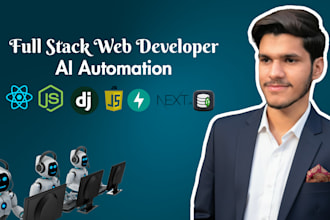 do custom ai software, full stack ai web application