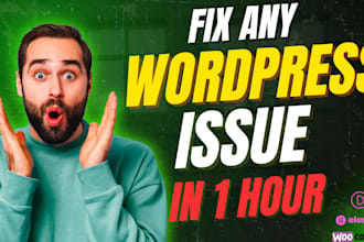 quickly fix any critical wordpress issues or bugs