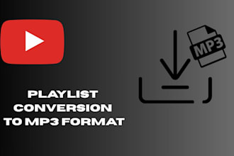 convert your youtube song playlist to mp3 format