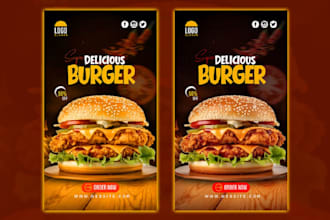 design stunning instagram story ads, contents, post and highlights in 12hr