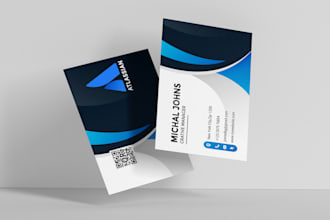 design a professional unique and printable business card