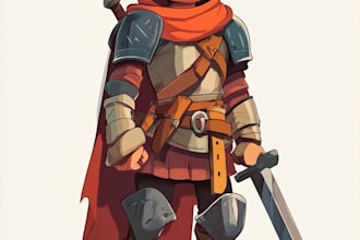 draw 2d game character or 2d game character