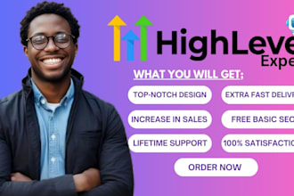 gohighlevel website design gohighlevel landing page go high level sales funnel