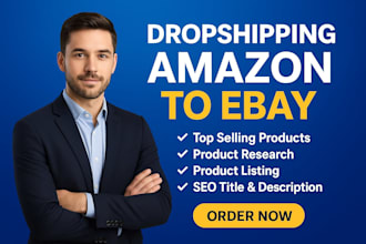 be your ebay two step dropshipping virtual assistant, VA