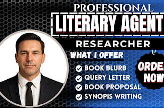 be your literary agent and critique your query letter, synopsis, book proposal