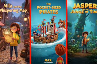 illustrate 3d children story book illustration children story book illustration