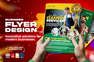 design high quality flyers, brochures, business event flyer designs