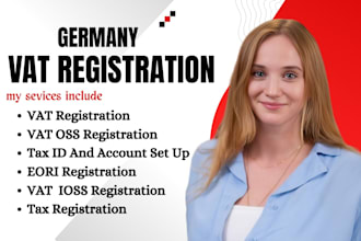 do your germany vat registration, company vat, eori registration vat number