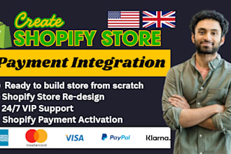 integrate payment gateway and shopify payment with balance
