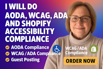 do aoda, wcag, ada and shopify accessibility compliance and website guestposting