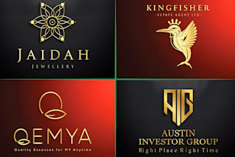 design a premium luxury feminine, beauty, boutique logo or fashion branding