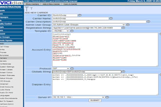 configure call center dialer, call center campaigns and setup vicidial