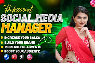 be your social media marketing manager