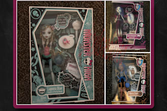 restore and rebox your mosnter high dolls