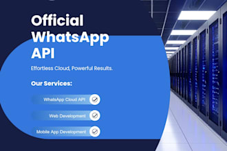 expertly setup and integrate whatsapp cloud API with your website and CRM