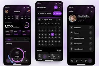 develop a custom ai powered fitness app health app for android and ios