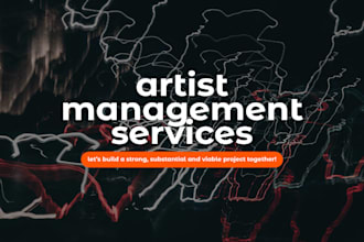 be your artist manager who will develop your artist career in the music industry