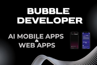 ai mobile and web app developer ai chat openai mvp integrate stripe bubble ai