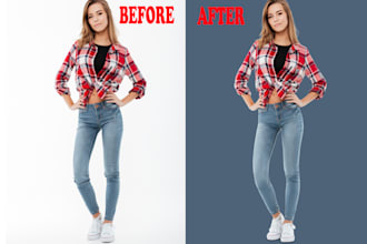 do high photo editor model retouching clipping path masking