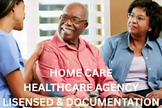 set up home care, healthcare, group home for licensing, policy and procedure