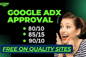 provide ma adx premium approval from google certified company in 6 hours