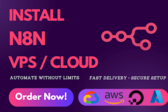 install n8n on vps or cloud with SSL and domain setup