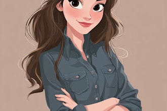 do disney cartoon portrait
