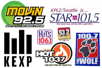 do professional promotion and airplay song on seattle radio