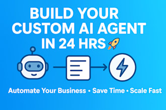 create a custom ai agent for customer support using gpt and automation tools