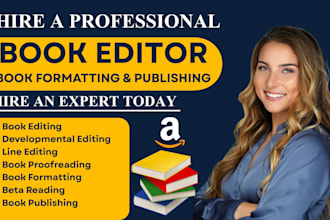 do book editing proofreading formatting for cozy mystery litrpg fantasy thriller