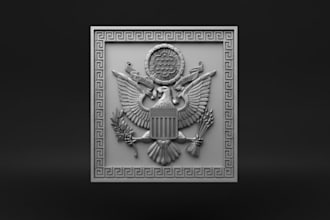 carve 3drelief art,historical figures for 3d printing,custom wood carving in stl