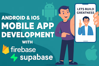 flutter developer firebase setup mobile backend app database push notifications