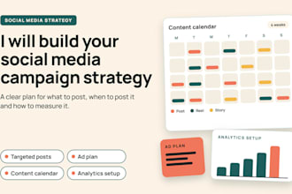 build your social media campaign strategy